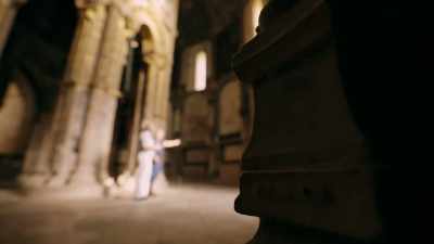 WHILE CARL AND HAMILTON WERE
LOOKING FOR CLUES - Lost Relics of the Knights Templar