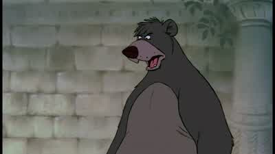 Now while you create a disturbance I'll rescue MowgliGot that I'm gone manSolid gone Not yet Baloo - The Jungle Book