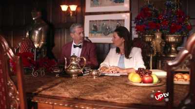 While I stand
with my daughter, - Christmas with a Prince: Becoming Royal