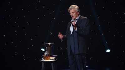While I was there,
I was walking down the Strip, - Ron White: If You Quit Listening, I'll Shut Up
