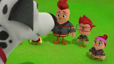 While I'm in time-out,
just keep practicing - The Chicken Squad