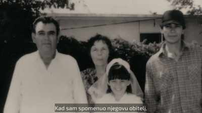 While I'm talking to him about his family, - Night Stalker: The Hunt for a Serial Killer