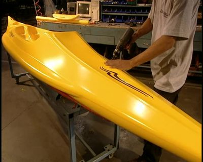 WHILE INSPECTING THE KAYAK, - How It's Made