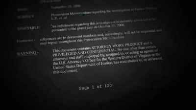 While it's still
a secret government document, - The Crime of the Century