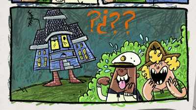 While Melvinhaler took
a deep, cleansing breath - The Spooky Tale of Captain Underpants Hack-a-ween