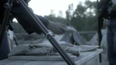 While most of the
rebels are wearing gray, - Blood and Fury: America's Civil War