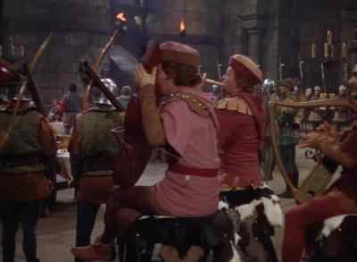 While Richard is bent on adventure in foreign lands... - The Adventures of Robin Hood
