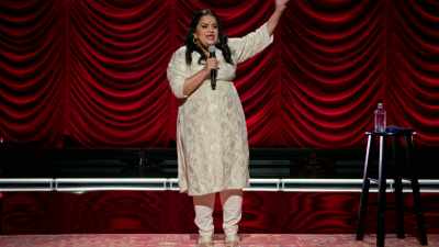 While she's meditating,
I'm gonna go have a stroke. - Zarna Garg: One in a Billion