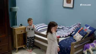 While story time is in full swing, - Stacey Dooley Sleeps Over