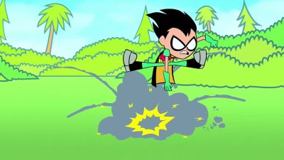 While the biography goes over
some well-trodden ground, - Teen Titans Go!
