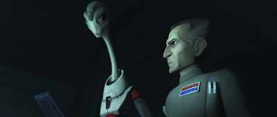 While the chip is not as active
as a standard clone's, - Star Wars: The Bad Batch