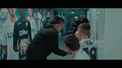While the Leeds players seem relaxed - Take Us Home: Leeds United