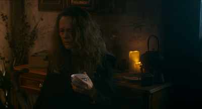 ...while the witch despaired
of her past. - Man and Witch: The Dance of a Thousand Steps