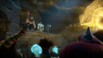 While the wizard builds this am-yoo-let, - Wizards: Tales of Arcadia