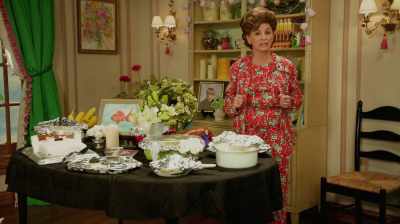 While their guest of honor
is off changing - At Home with Amy Sedaris