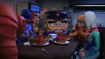 While they're kicking back
in their posh headquarters, - Marvel's M.O.D.O.K.