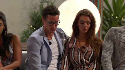 While Troy gave it
everything he had, - Love Island