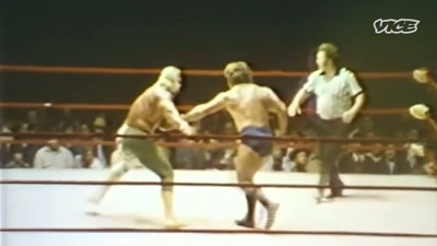 -While Vince is modernizing
the wrestling industry, - The Nine Lives of Vince McMahon