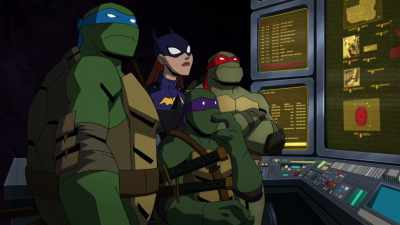 While we were dealing
with those freaks in Arkham. - Batman vs Teenage Mutant Ninja Turtles