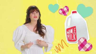 While whole milk
may never dominate again, - What Am I Eating? With Zooey Deschanel