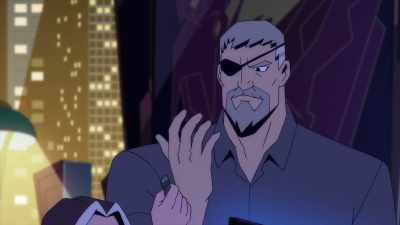 While you were blundering
into the H.l.V.E. Queen's trap, - Deathstroke: Knights & Dragons - The Movie
