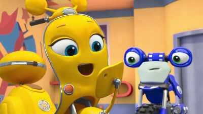- While you were talking, - Ricky Zoom