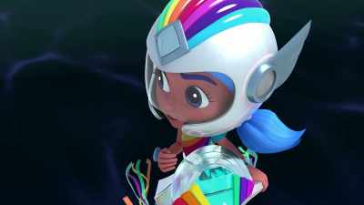 While you were underwater,
I did the logical thing - Rainbow Rangers