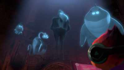 While you had your nightmare,
we rigged the mansion - The Bad Guys: Haunted Heist