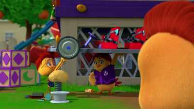 While you're doing that, I'm
gonna give my engine a tune up. - The Chicken Squad