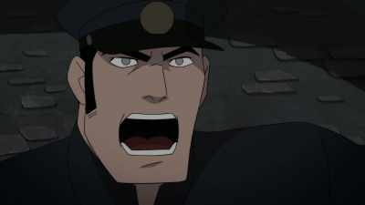 While you're sittin'
on your ass, - Batman: Gotham by Gaslight