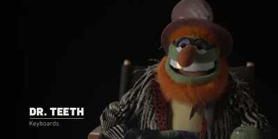 Whilst our band name
does indeed bear my moniker, - The Muppets Mayhem