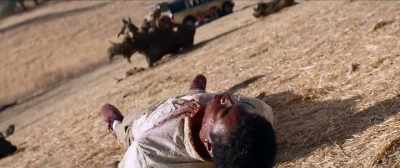 -[whimpering]
-Eric! [grunts] - Downrange