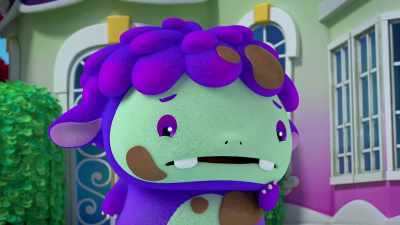 [Whimpering]
Grumbles no like baths. - Abby Hatcher