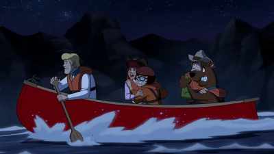 -(WHIMPERING)
-(GRUNTING) - Scooby Doo! Shaggy's Showdown