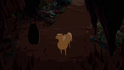 [ Whimpering ]
Huh? - Adventure Time