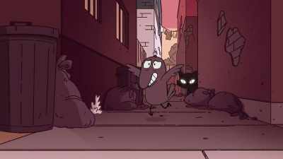 [whimpering, panting] - Hilda
