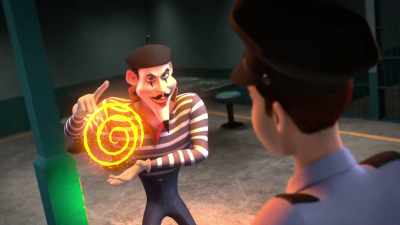 (whimpering, yelps) - Megamind vs. the Doom Syndicate