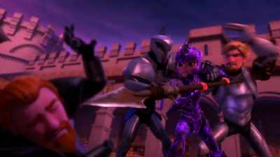 -[whimpers] Don't hurt me!
-But-- [screams] - Wizards: Tales of Arcadia