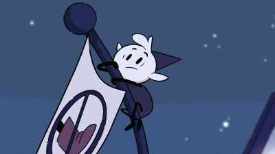 [whimpers] Don't shout at me!
I agree! - Hilda