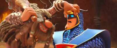 [whimpers, grunts] - Scoob!