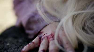 - [whimpers]
[sirens wailing] - Dirty John