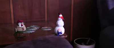 (whimsical Christmas music continues) - Curtains for Christmas
