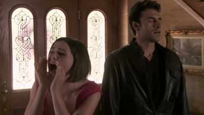 [whimsical music continues] - Haunted Hotties