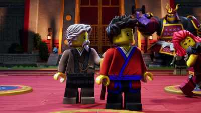 [whimsical music] - LEGO Ninjago: Dragons Rising