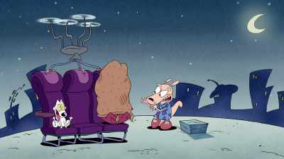 Whinds of change, - Rocko's Modern Life: Static Cling