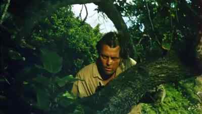      [whining and barking] - Robinson Crusoe