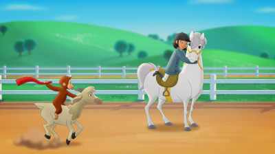 [whinnies] - Curious George: Royal Monkey
