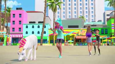 [whinnying] - Barbie: A Touch of Magic
