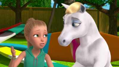 [whinnying] - Barbie: A Touch of Magic