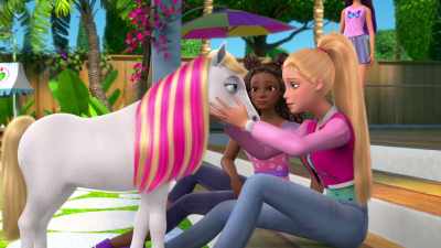 [whinnying] - Barbie: A Touch of Magic